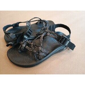 Chaco Z/Volv X2 Strappy Sports Outdoor Sandals Hiking Black Women's Size 6